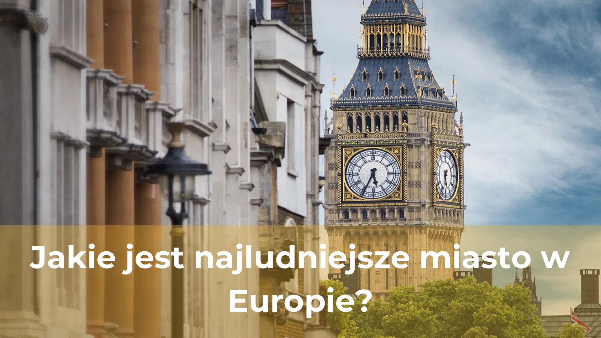 Jakie jest najludniejsze miasto w europie